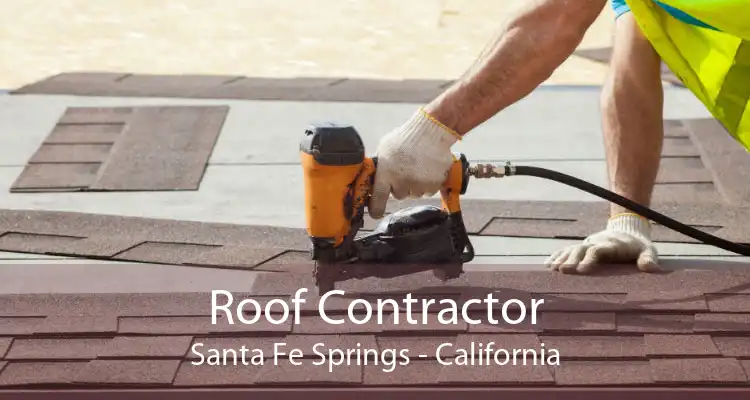 Roof Contractor Santa Fe Springs - California