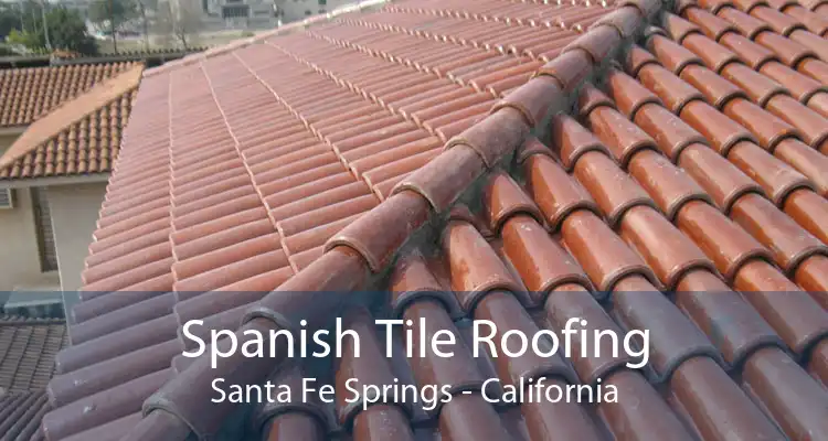 Spanish Tile Roofing Santa Fe Springs - California